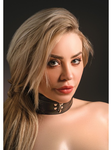 Obróżka Heavy D-Ring Collar Black Taboom