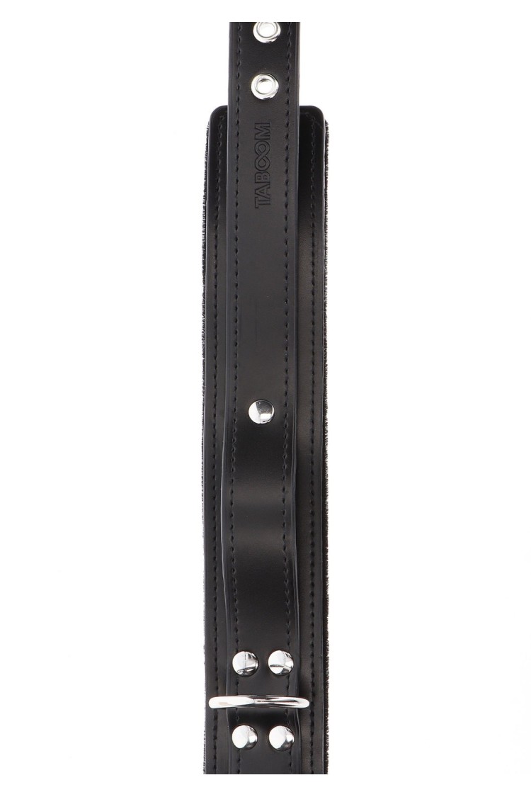 Obróżka Heavy D-Ring Collar Black Taboom