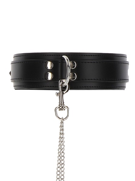 Obróżka Z Kajdankami Heavy Collar And Wrist Cuffs Black Taboom