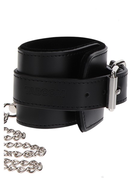Obróżka Z Kajdankami Heavy Collar And Wrist Cuffs Black Taboom