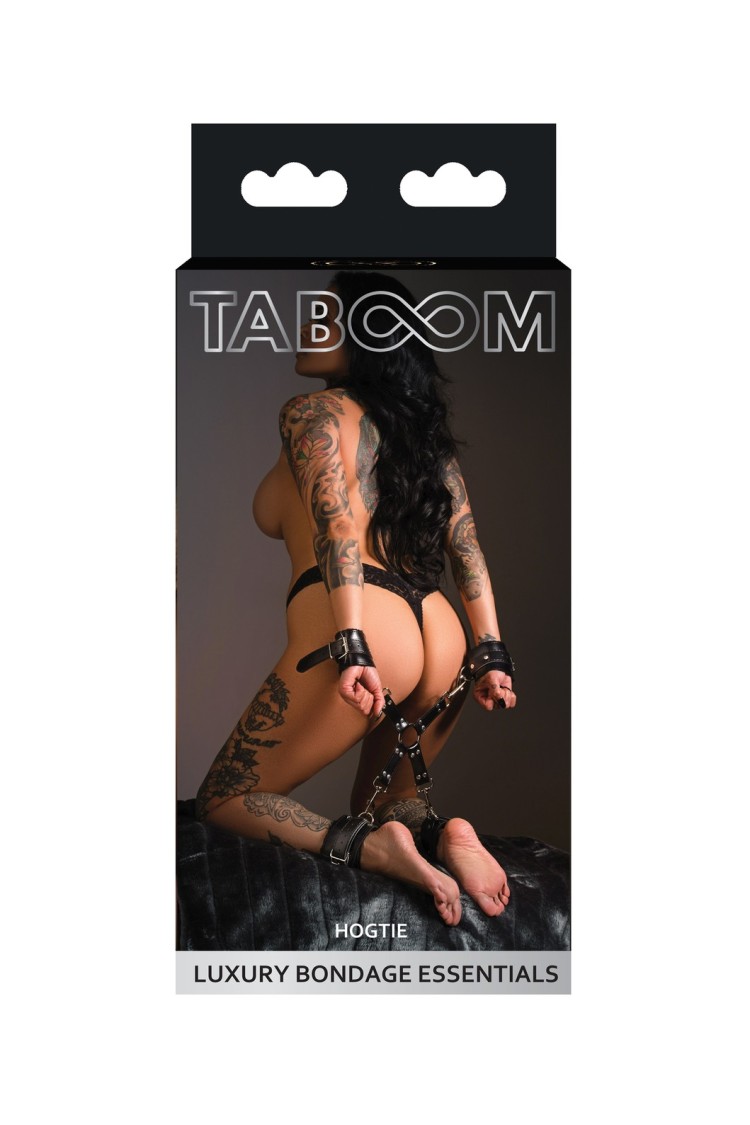 Uprząż Do Kajdanek Hogtie Black Taboom