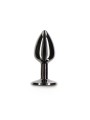 Korek Analny Butt Plug With Diamond Jewel Silver S Taboom