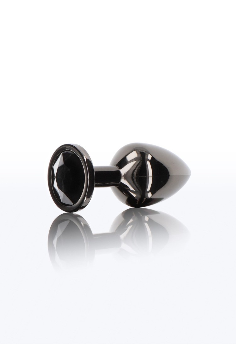 Korek Analny Butt Plug With Diamond Jewel Silver M Taboom
