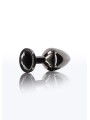 Korek Analny Butt Plug With Diamond Jewel Silver M Taboom