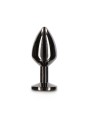 Korek Analny Butt Plug With Diamond Jewel Silver M Taboom