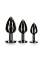 Korek Analny Butt Plug With Diamond Jewel Silver M Taboom