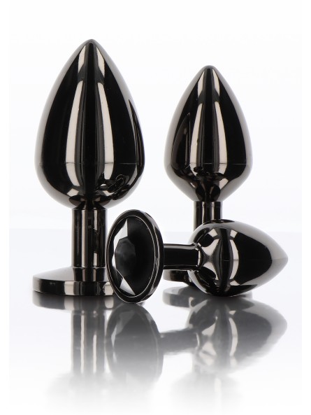 Korek Analny Butt Plug With Diamond Jewel Silver L Taboom