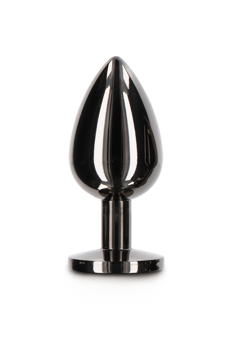 Korek Analny Butt Plug With Diamond Jewel Silver L Taboom