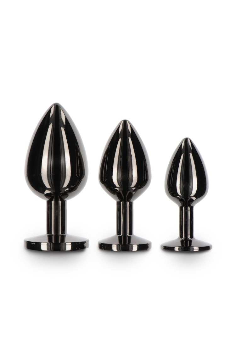 Korek Analny Butt Plug With Diamond Jewel Silver L Taboom