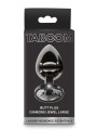 Korek Analny Butt Plug With Diamond Jewel Silver L Taboom