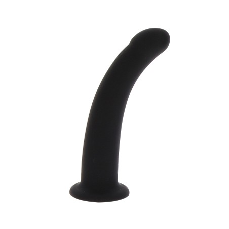 Silikonowe Dildo Strap-On Dong Black Medium Taboom