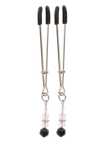 Zaciski Na Sutki Tweezers With Beads Taboom