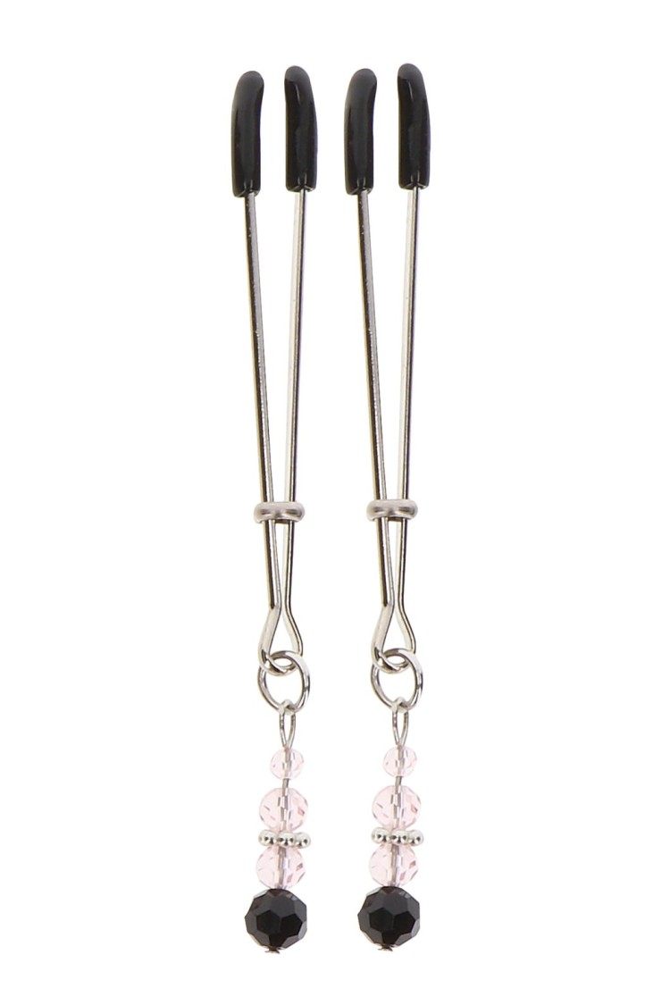 Zaciski Na Sutki Tweezers With Beads Taboom