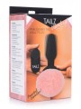 Pink Bunny Tail Vibrating Anal Plug Tailz