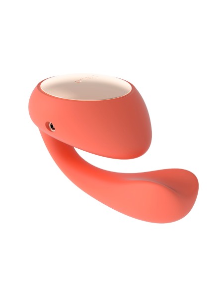 Wibtrator Do Punktu G I Łechtaczki Ida Wave Coral Red Lelo