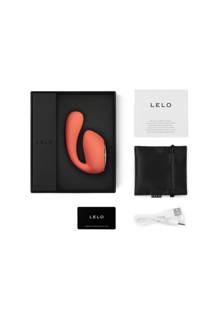 Wibtrator Do Punktu G I Łechtaczki Ida Wave Coral Red Lelo