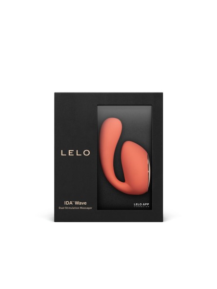 Wibtrator Do Punktu G I Łechtaczki Ida Wave Coral Red Lelo