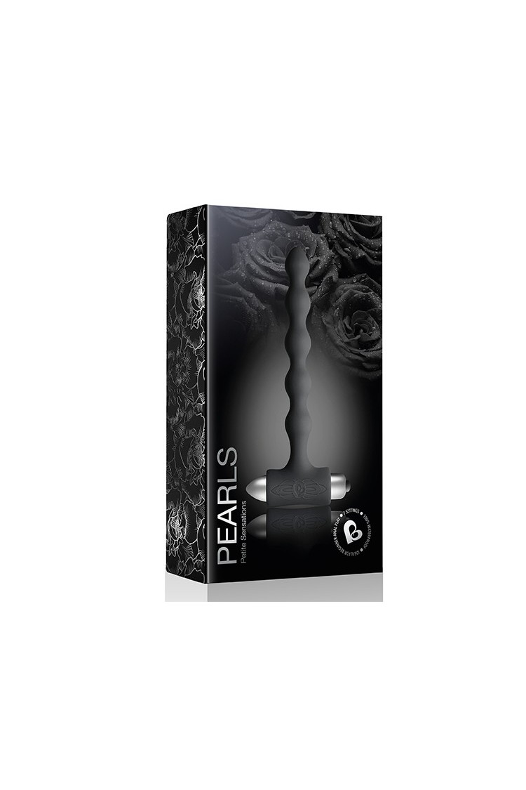 Koraliki Analne Petite Sensations Pearls Black Rocks-Off