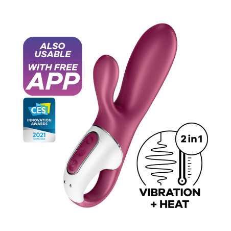 Wibrator Króliczek Hot Bunny Connect App Satisfyer