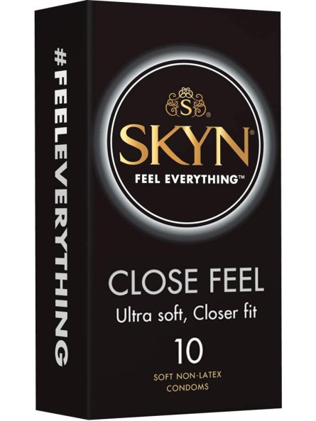 Przylegające, Nielateksowe Prezerwatywy Skyn Close Feel Bx10 Unimil