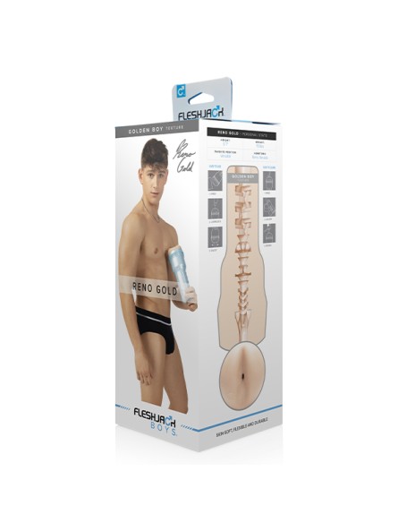 Masturbator Boys Reno Gold Golden Boy Fleshjack