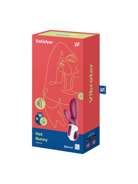 Wibrator Króliczek Hot Bunny Connect App Satisfyer