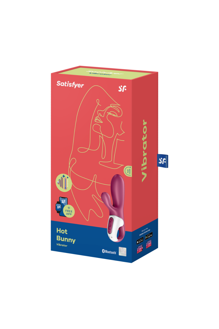 Wibrator Króliczek Hot Bunny Connect App Satisfyer
