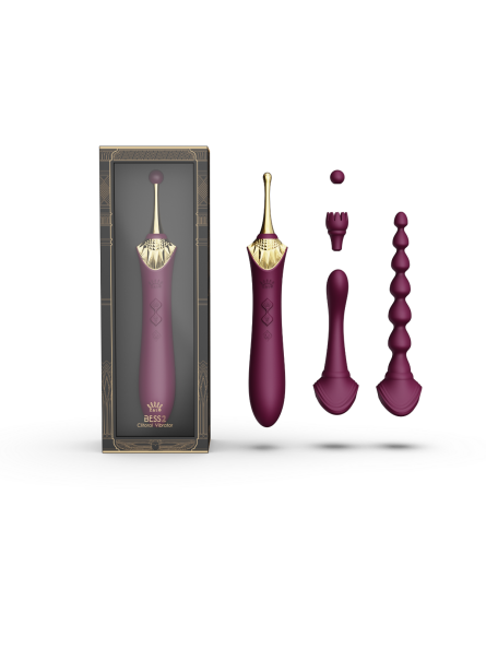 Wibrator Wielofunkcyjny Bess 2 Velvet Purple Zalo