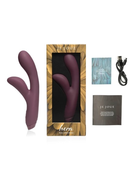 Hera Solid Purple - Wibrator Króliczek Je Joue