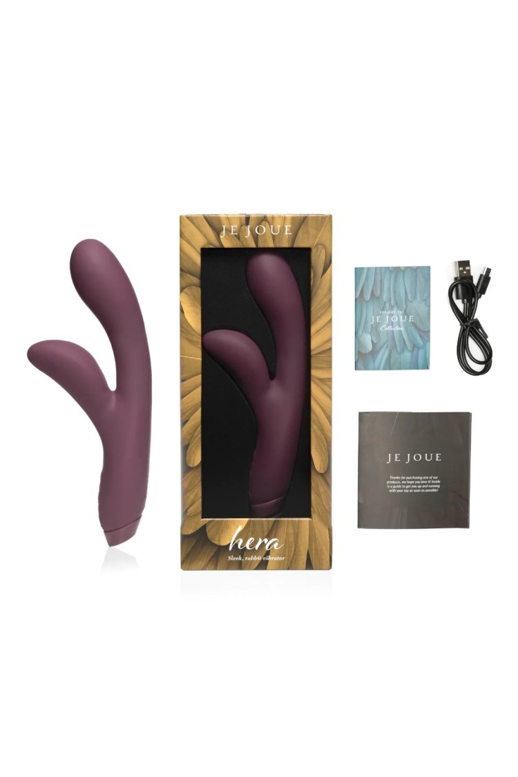 Hera Solid Purple - Wibrator Króliczek Je Joue