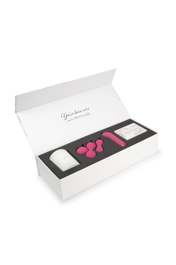 The Naughty And Nice Gift Set - Zestaw Kart I Gadżetów Erotycznych Je Joue