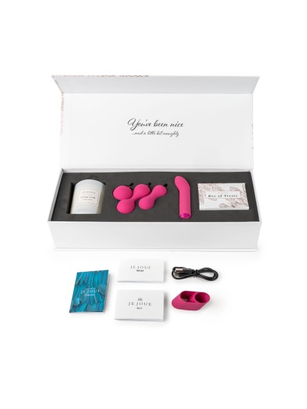 The Naughty And Nice Gift Set - Zestaw Kart I Gadżetów Erotycznych Je Joue