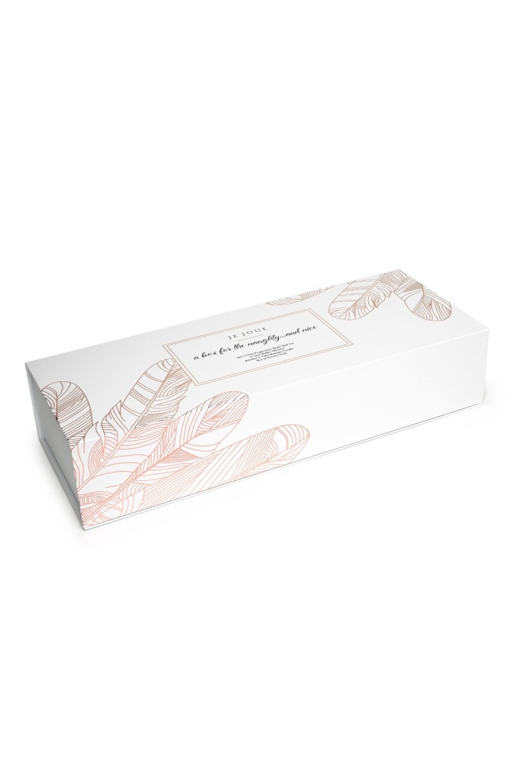 The Naughty And Nice Gift Set - Zestaw Kart I Gadżetów Erotycznych Je Joue