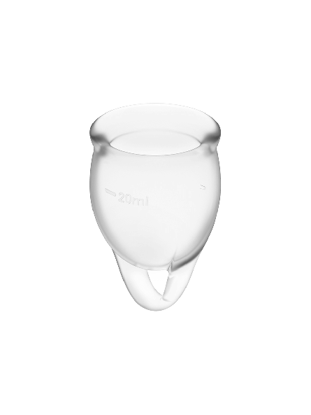 Kubeczki Menstruacyjne Feel Confident Menstrual Cupset Satisfyer