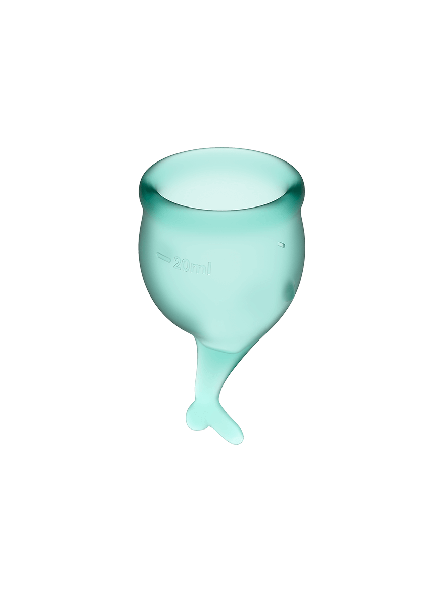Kubeczki Menstuacyjne Feel Secure Menstrual Cup Set Satisfyer