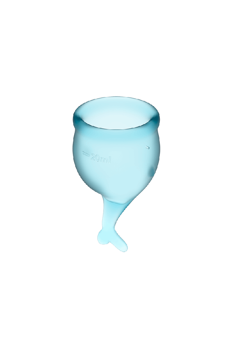 Kubeczki Menstuacyjne Feel Secure Menstrual Cup Set Satisfyer