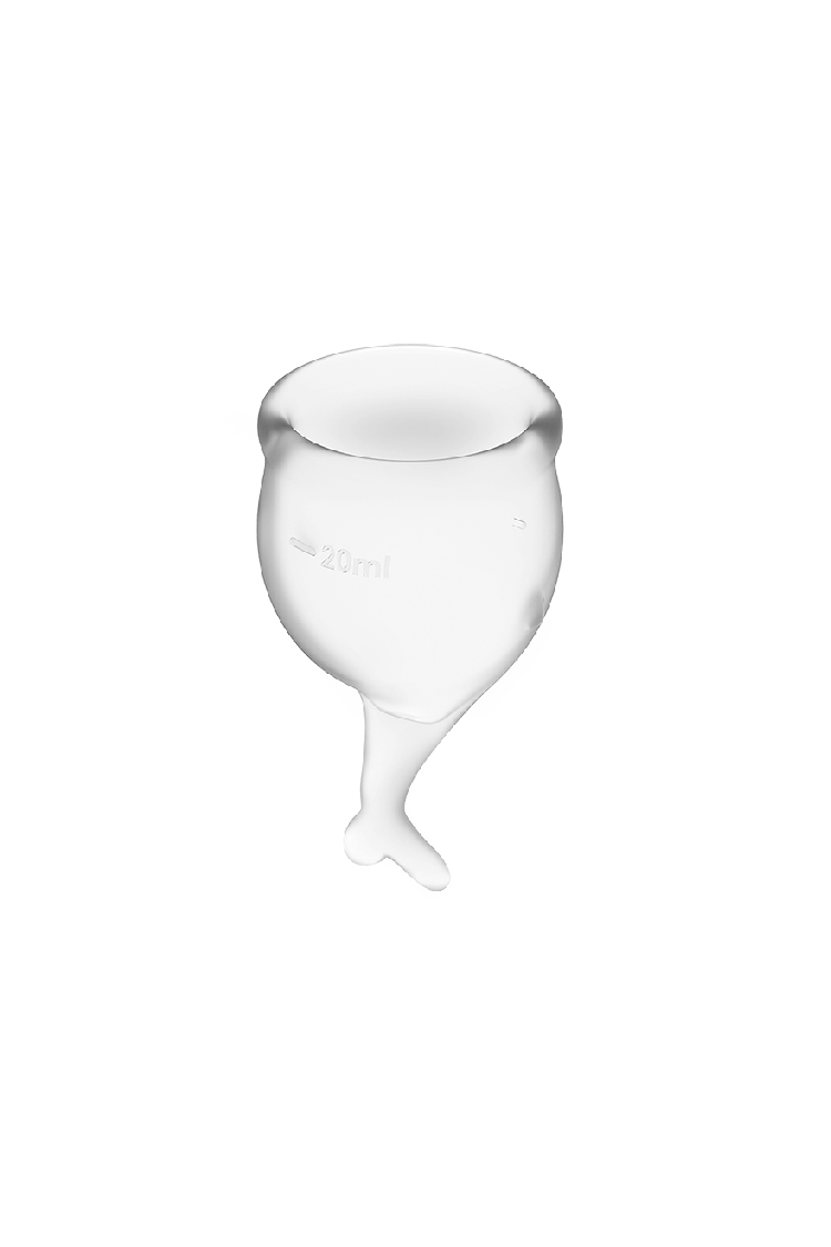 Kubeczki Menstuacyjne Feel Secure Menstrual Cup Set Satisfyer