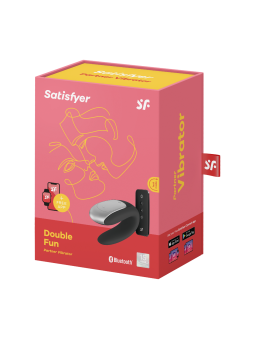 Wibrator Dla Par Double Fun Black Satisfyer