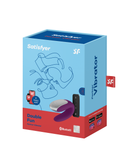 Wibrator Dla Par Double Fun Violet Satisfyer