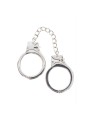 Kajdanki Silver Plated Bdsm Handcuffs Taboom