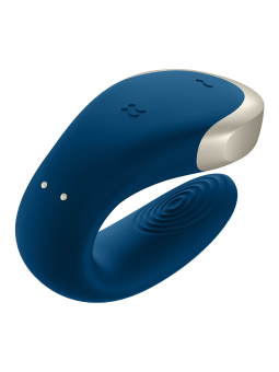 Wibrator dla par Double Love Blue Satisfyer