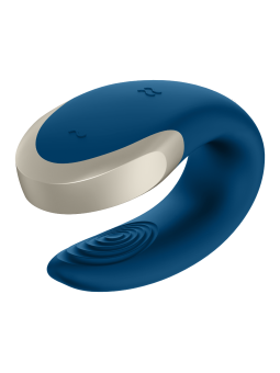 Wibrator dla par Double Love Blue Satisfyer