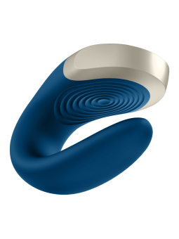 Wibrator dla par Double Love Blue Satisfyer