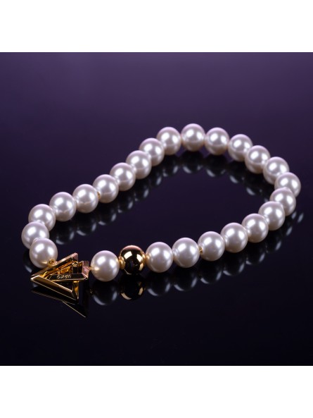Perłowy Naszyjnik - Obóżka Upko Moist Eyes Pearl Necklace / Collar UPKO
