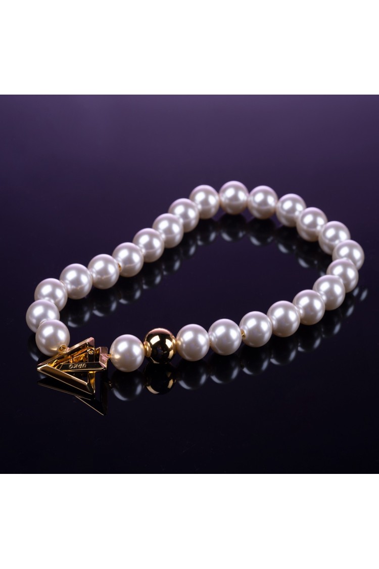 Perłowy Naszyjnik - Obóżka Upko Moist Eyes Pearl Necklace / Collar UPKO