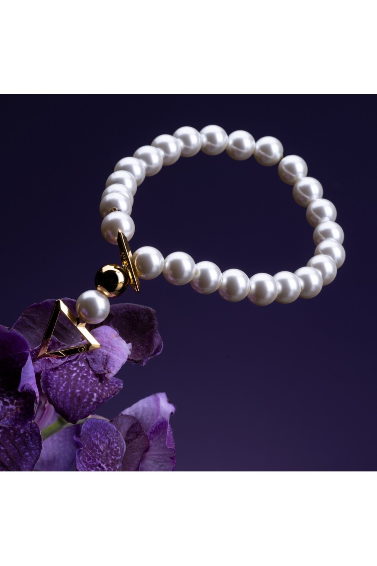 Perłowy Naszyjnik - Obóżka Upko Moist Eyes Pearl Necklace / Collar UPKO