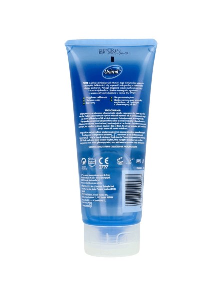 Żel Intymny Na Bazie Wody Pure 200Ml Unimil