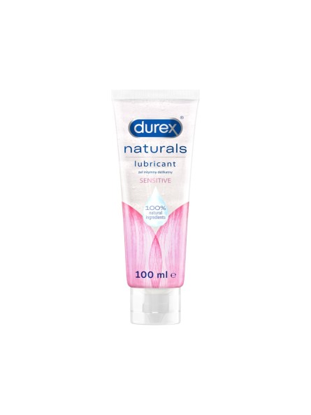 Delikatny Żel Nawilżający Na Naturalnych Składnikach Naturals Sensitive 100 Ml Durex