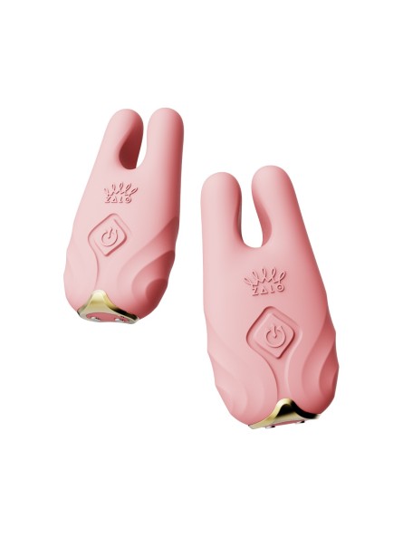 Wibrujące Klamerki Na Sutki Nave Coral Pink Zalo