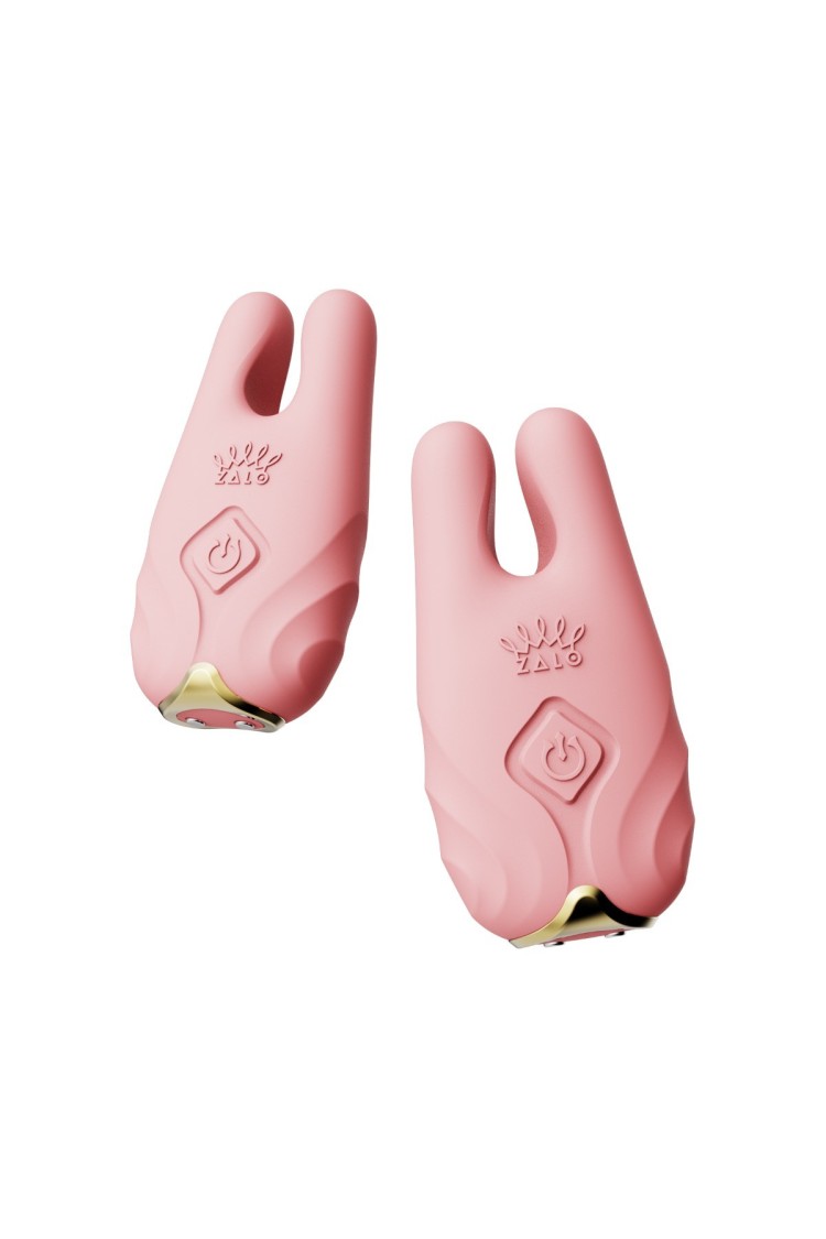 Wibrujące Klamerki Na Sutki Nave Coral Pink Zalo